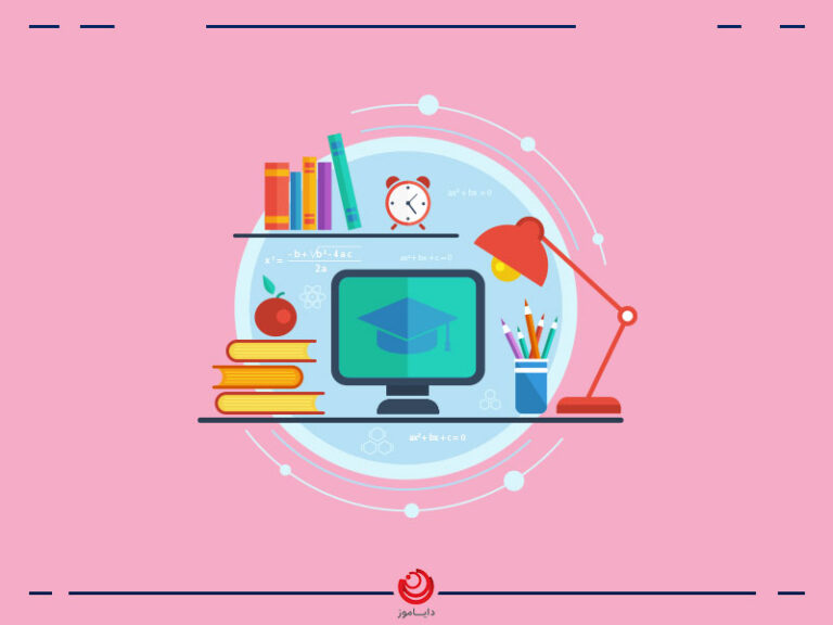 وکتور مزایای_آموزش_آنلاین_برای_دانش_آموزان